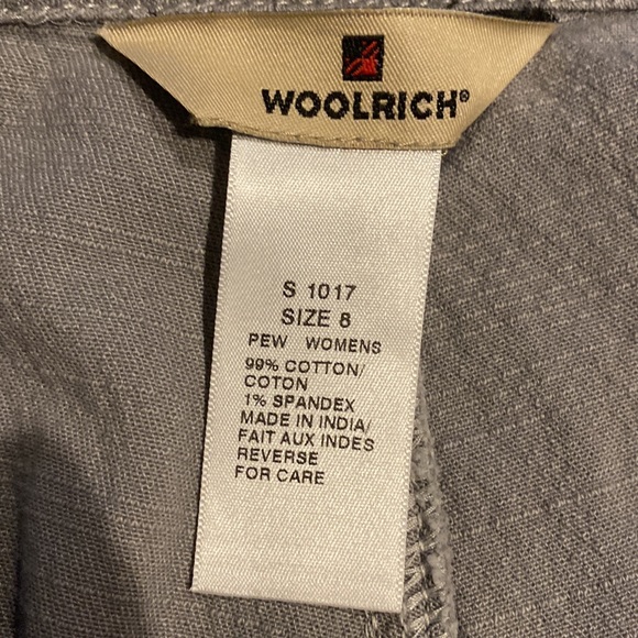 Woolrich Tan Cargo Capri-99% Cotton-Women’s Size 8 - Picture 7 of 15